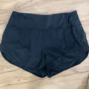 Black Athleta shorts